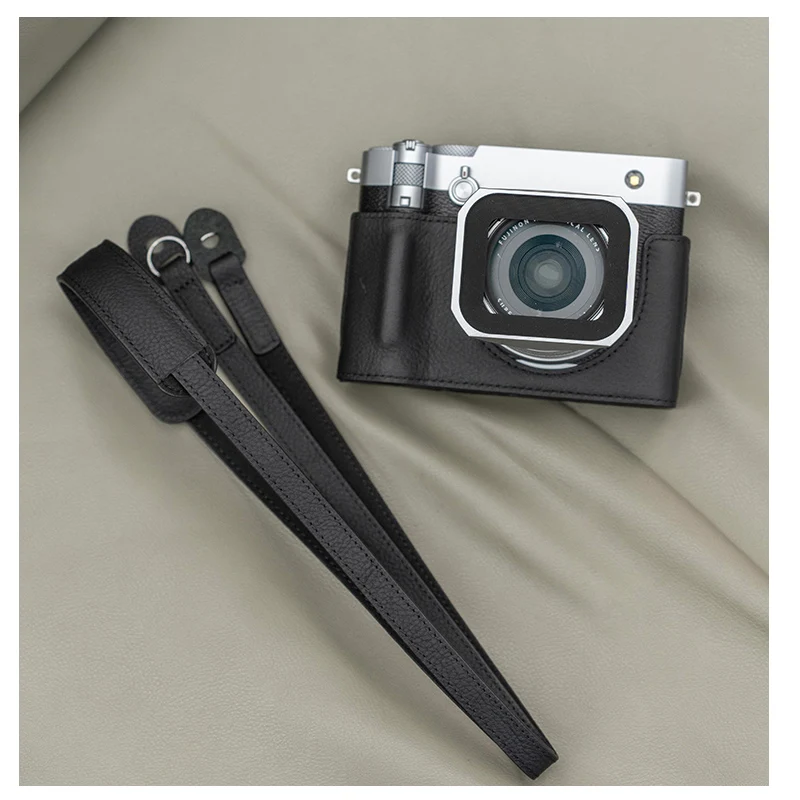 

Получехол для камеры из натуральной кожи ручной работы для Fujifilm GFX100RF