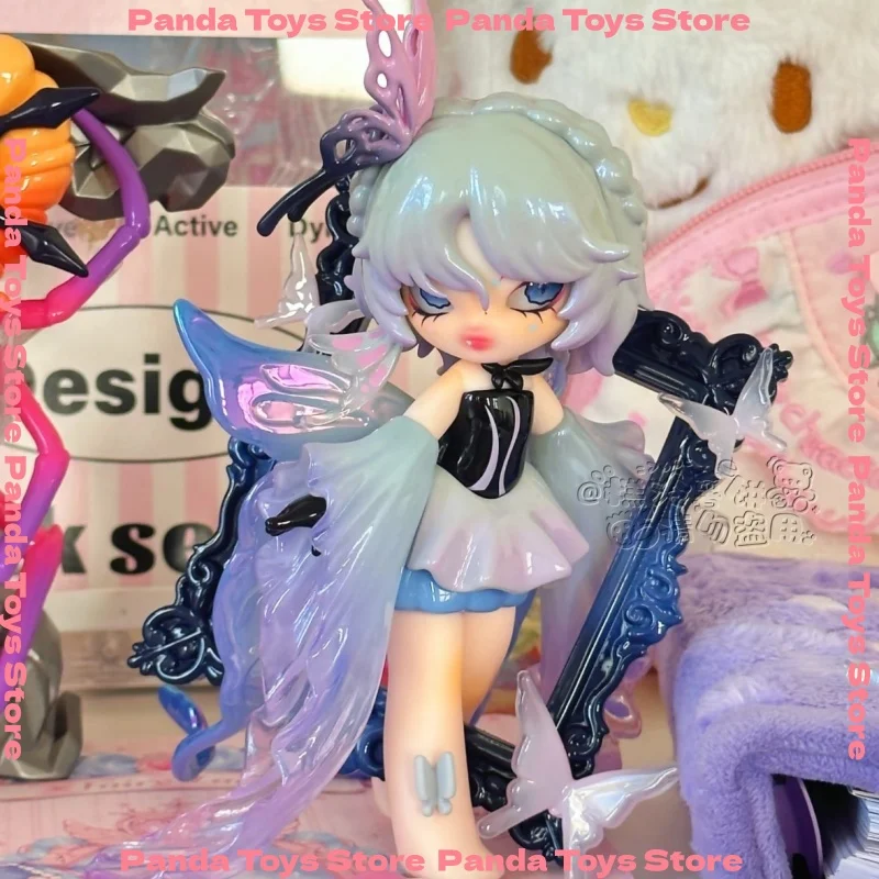 

В наличии Nono Sova Misty Town Детская серия Rhyme Blind Box Kawaii Mysterious Surprise Box Фигурка Trend Play Model Toys
