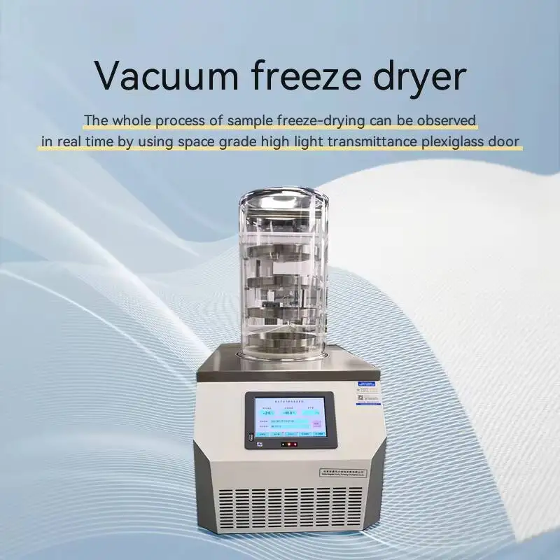 Safe And Efficient Automatic Drying Area 0.4 Square Meter Vacuum Freeze Dryer