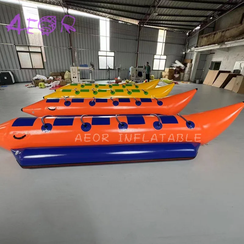 High Quality Water Sport Games Commercial Fly Fish Boat Float Tube Banana Boat Inflatable Boat