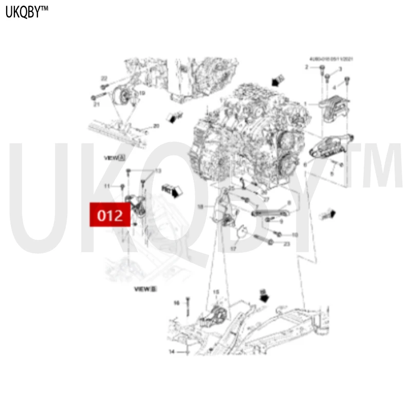 Transmission mount 9038778