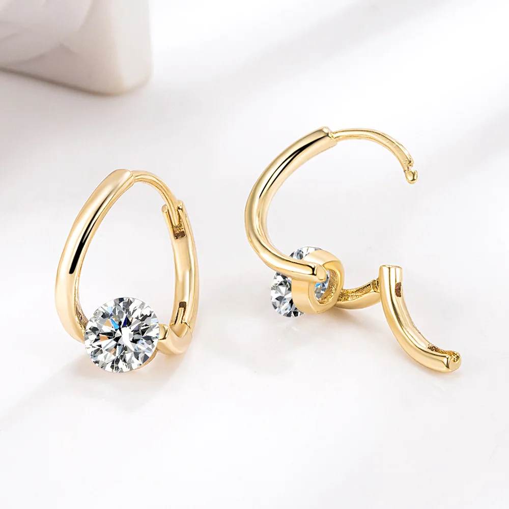 

Ювелирные изделия из стерлингового серебра 925 пробы, женские серьги, прозрачный кубический циркон, камень, серьги, ювелирные изделия, аксессуары для свадьбы, помолвки и вечеринки