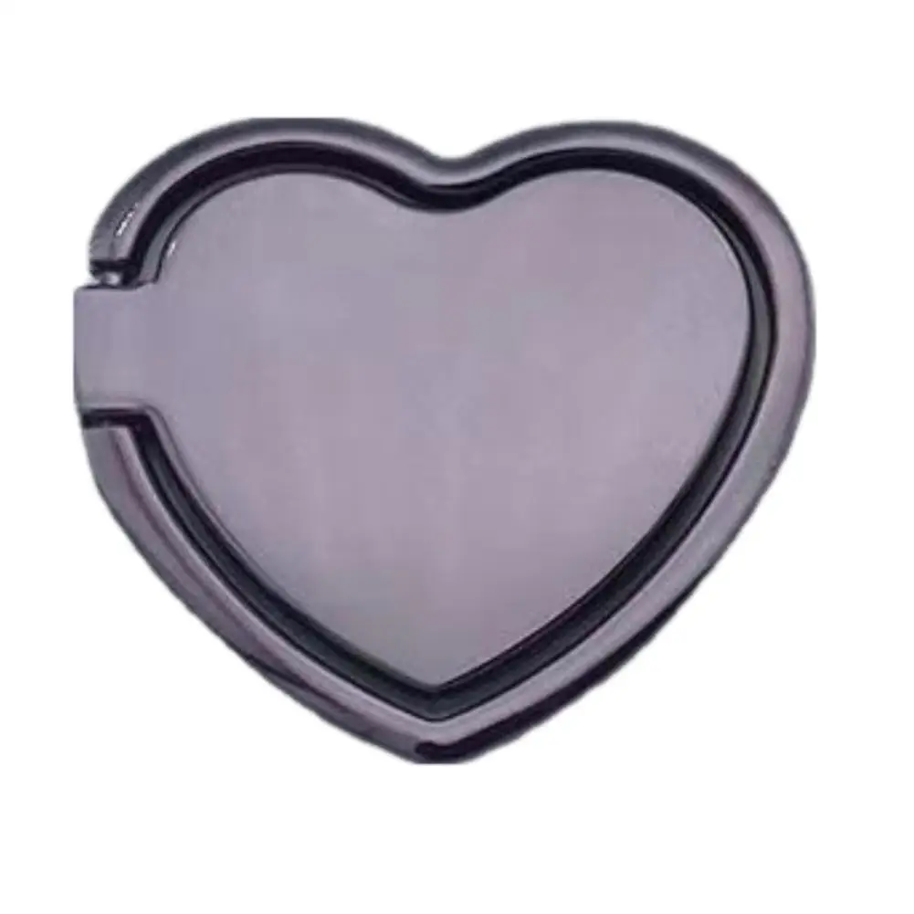 Love-Soporte de escritorio para teléfono, accesorio adhesivo de aleación de Zinc con forma de corazón, A8K0