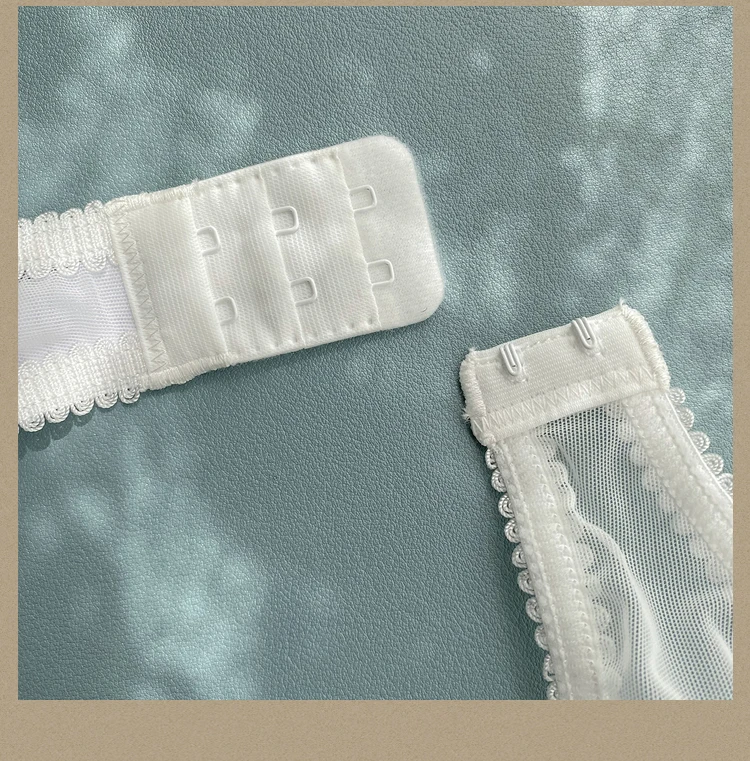 Clips Antideslizantes para Medias con Encaje de Corazón Clásico Retro, Cinturón de Ligas Sexy, Anillo Blanco para Pierna, Cin...
