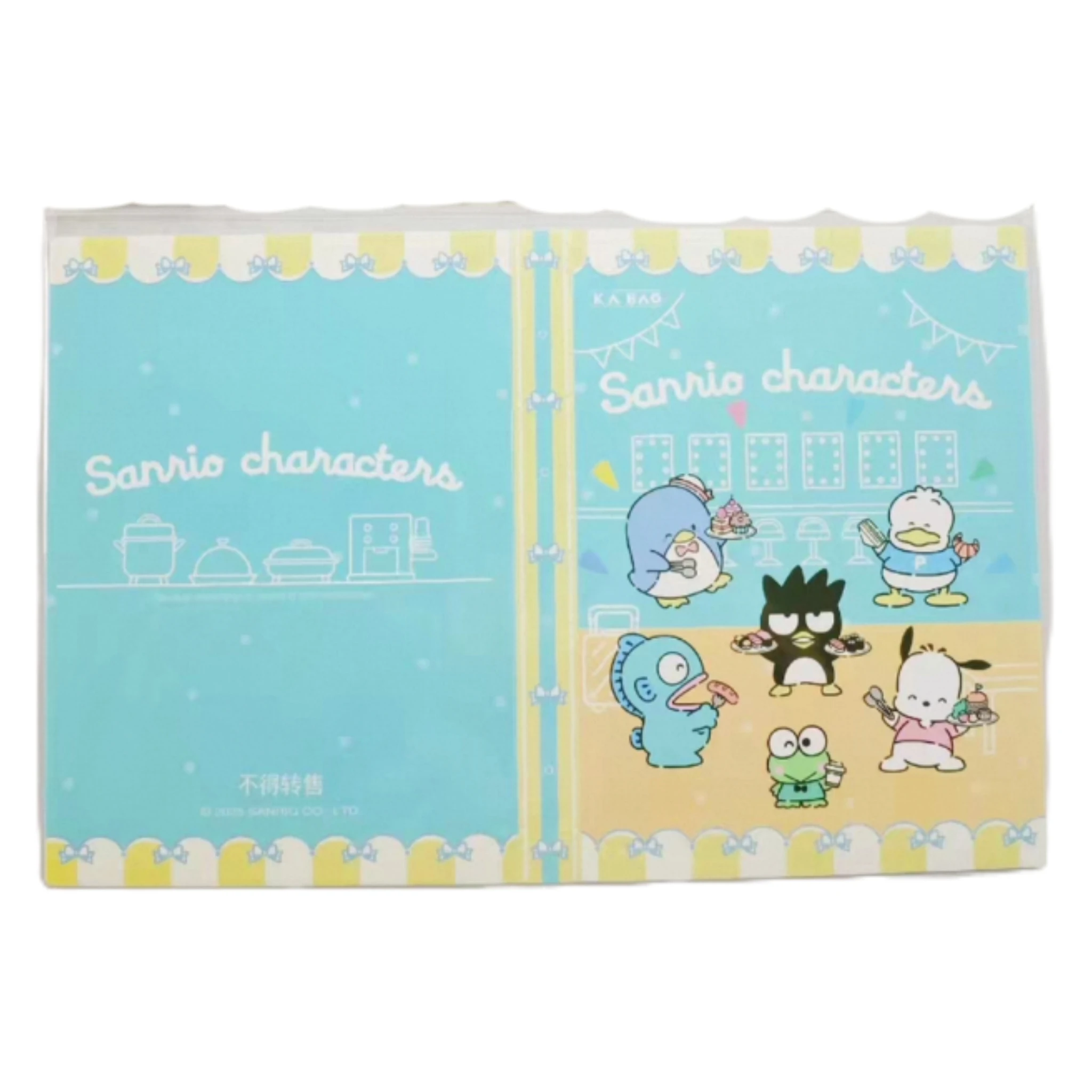 Original Box Card Sanrio Cute Anime Genuine Authorization Party Plan Characters Kuromi Kitty Melody Collection Birthday Gift image 3
