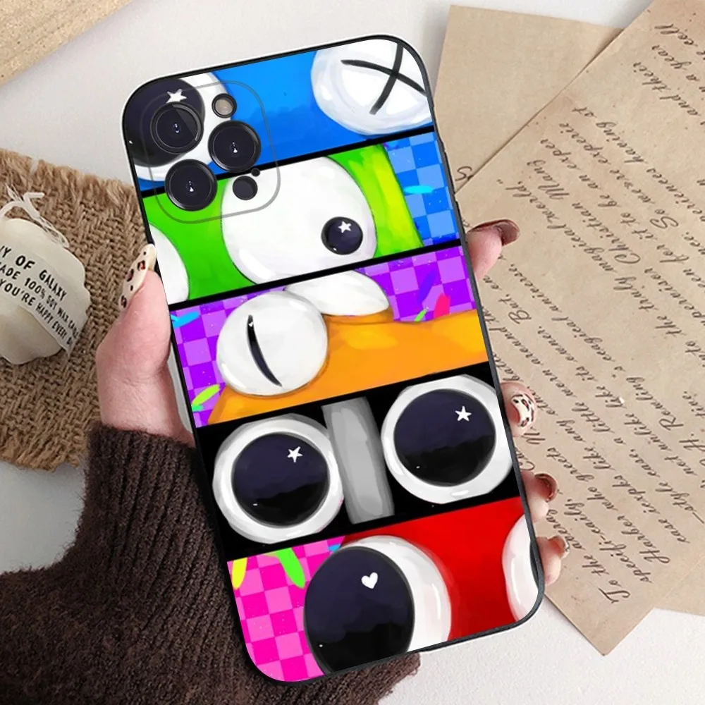 R-Rainbow Cartoon Friends Toy Phone Case For IPhone 15 14 13 12 Mini 11 Pro XS Max X XR SE 6 7 8 Plus Soft Silicone Cover