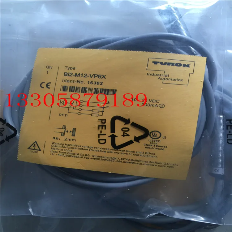 

Bi2-M12-VN6X Bi2-M12-VP6X Bi2-M12-VD4X Датчик приближения Новый высококачественный датчик