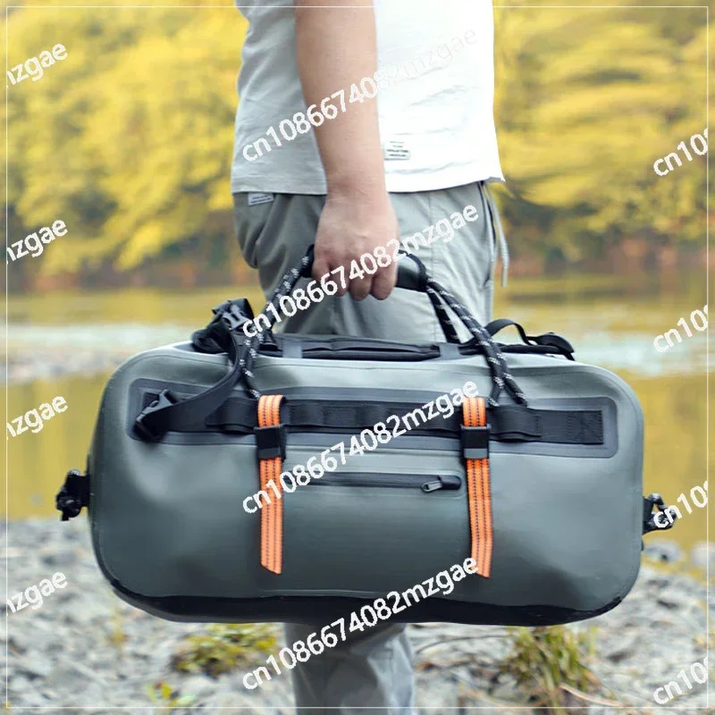 Cross-border Special Outdoor Large-capacity Fishing Luya Bag Portable Hand Luggage Bag Waterproof Shoulder Carry-on Travel Bag