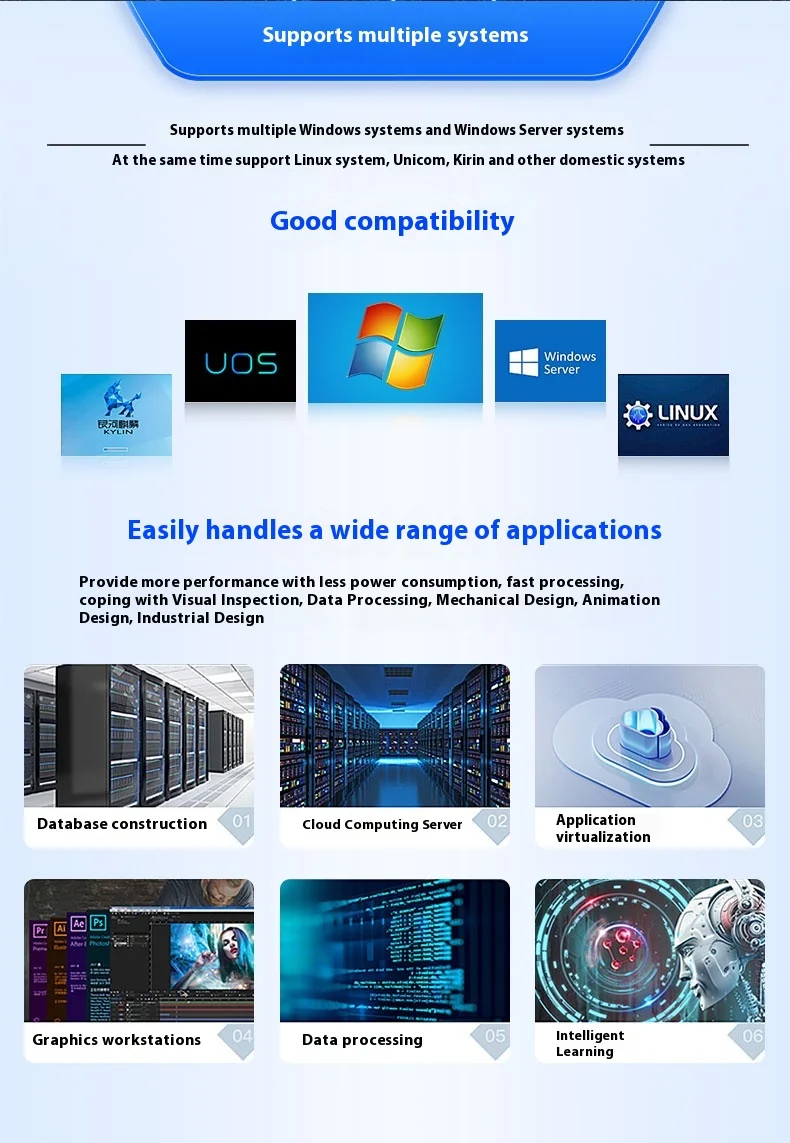 i350-T4V2BLK four-port gigabit network interface card PCIEX4 RJ45 electrical port