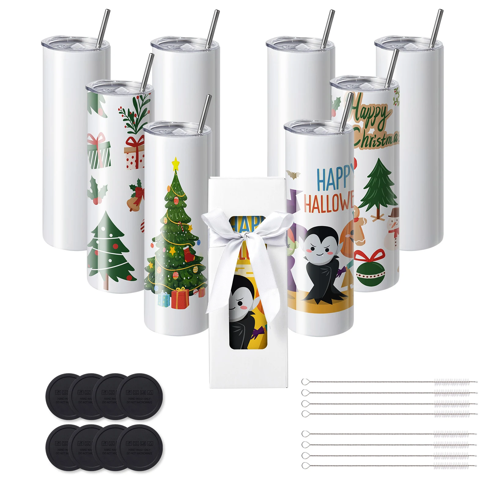 Sublimation Mug White - SucceBuy 8/12/14/16/24/50 adet düz süblimasyon bardak