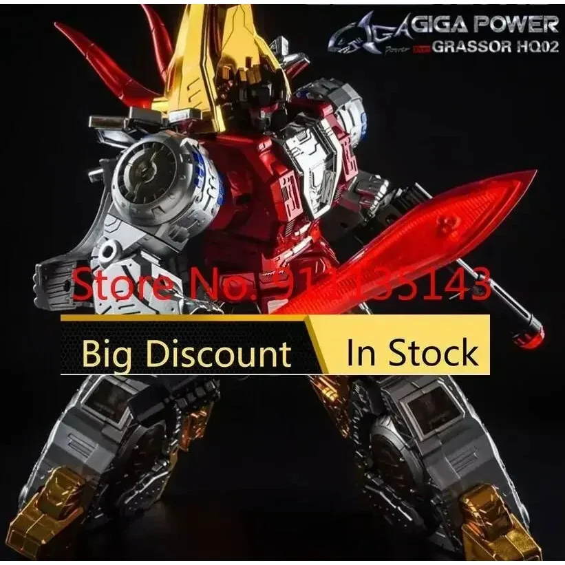 Gigapower GP HQ-02 Dinobots Slag Spray Paint Version In Stock