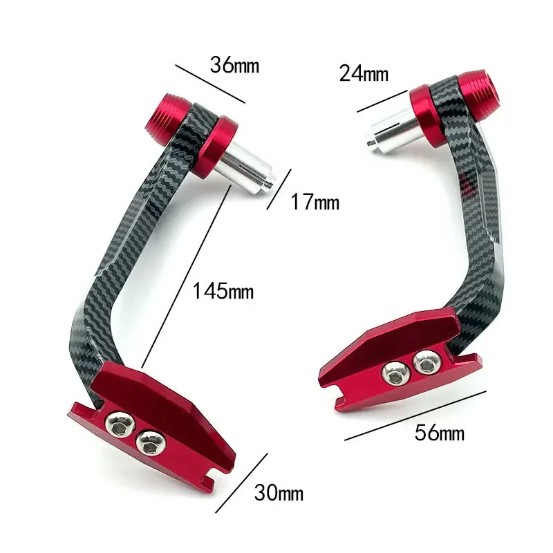 for Motorcycle Moped Modification Accessories Electric Vehicle Horn Hand Guard Rod Electric Friction Aluminum Alloy Guard Bow