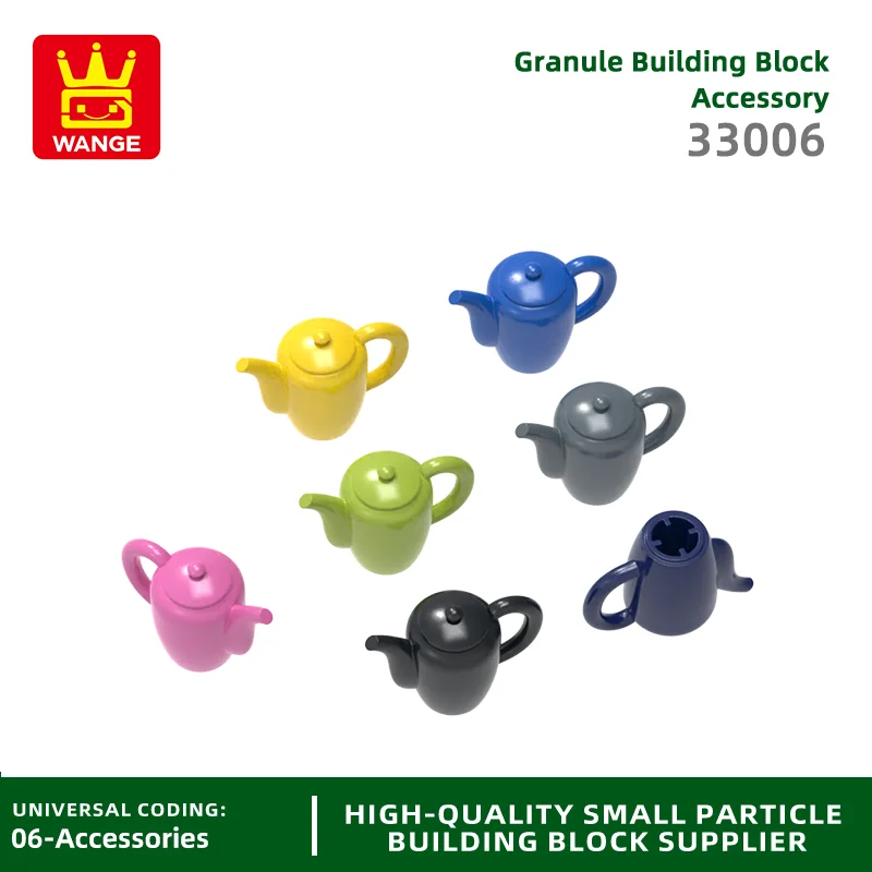 

20Pcs/lot 33006 Teapot Building Blocks Moc Color Accessories Compatible with Brick DIY Spare Parts Toy Gift