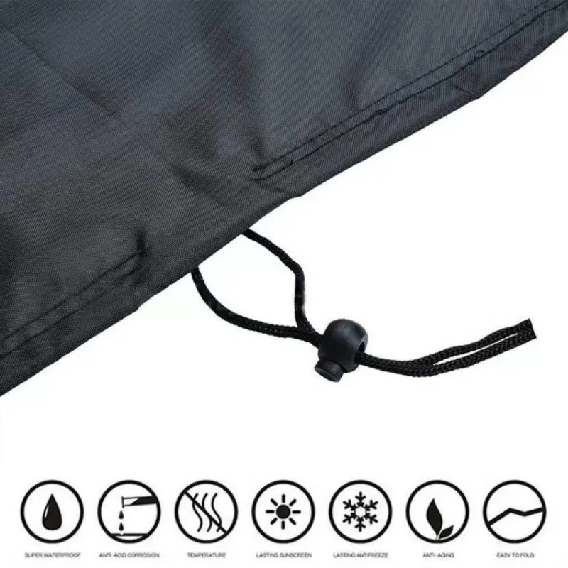 Hängesesselbezug mit Reißverschluss, Anti-UV-Sonnenschutz, für den Außenbereich, Gartenschaukel, Eierstuhl, wasserdichter Rattan-Sitz, Möbelbezug – Detail 15