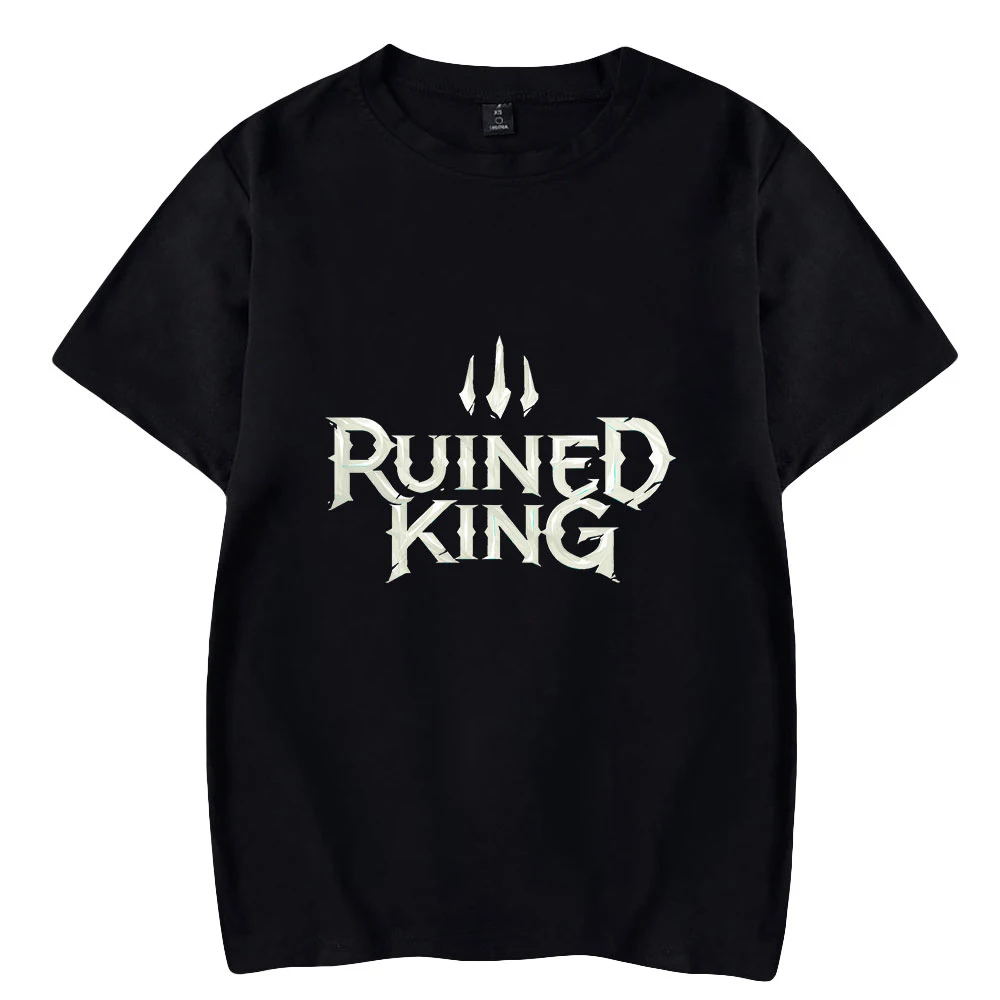 

LOL Game Ruined King Tshirt O-Neck Summer Short Sleeve Women Men's Tshirt Harajuku Streetwear 2021 Unisex Clothes Plus Size