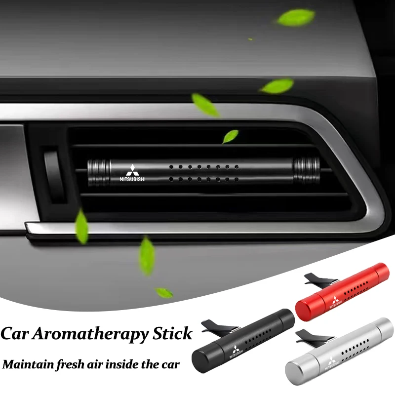Metal Car Air Outlet Perfume Aromatherapy Stick Clip Freshener Auto Inter For Mitsubishi Eclipse Lancer Outlander ASX Colt I200