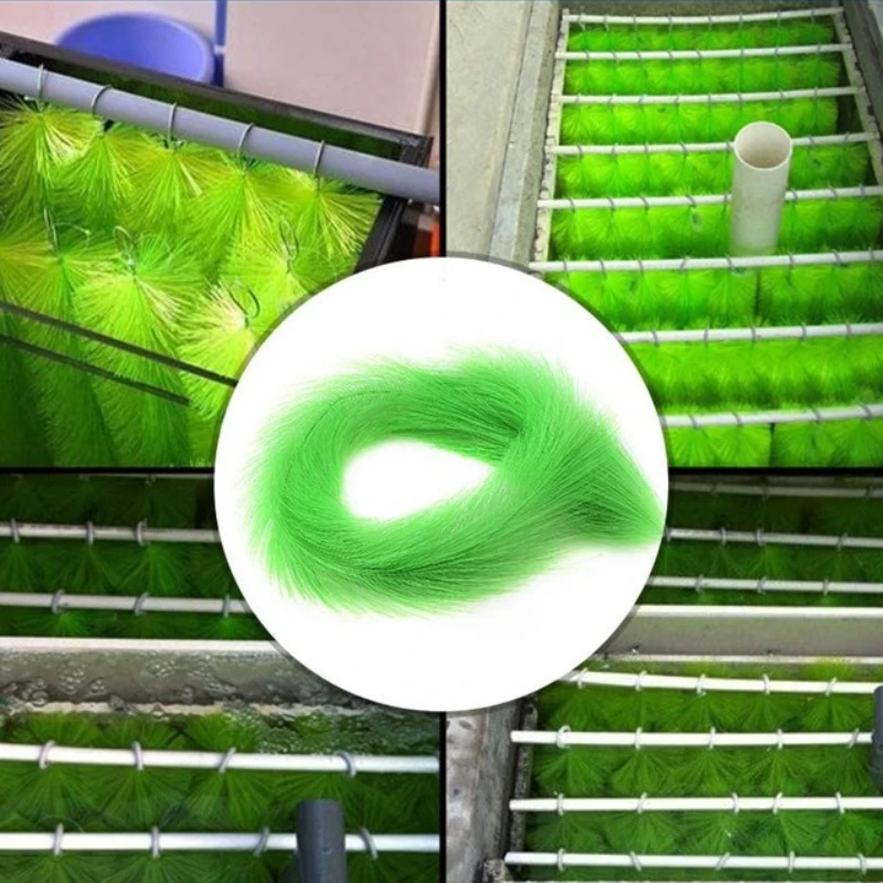 

3pcs 60/100cm Fish Breeding Grass Spawning Brush Fish Hideout Koi Fish Pond Filter Hatching Grass Brush FishTank Clean Tool