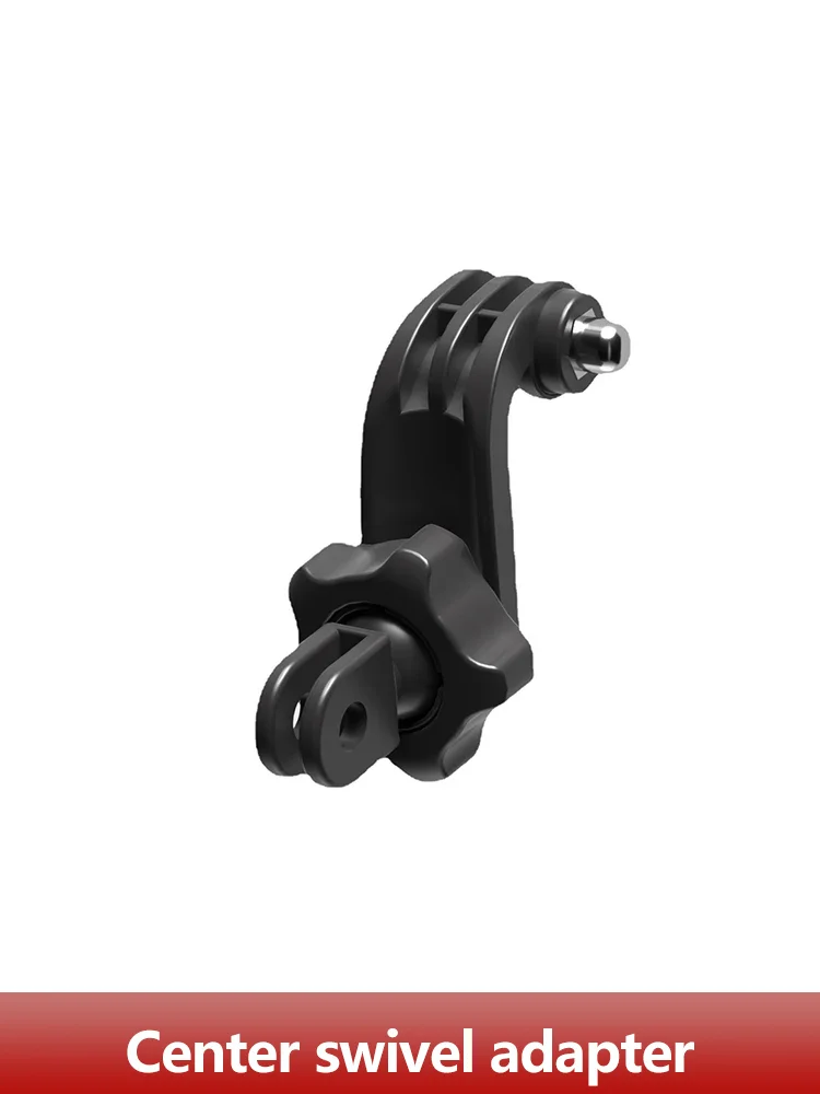 Adaptateur pivotant central 360 ° Support rotatif pour GoPro Hero 13 12 11 10 9 8 7 6 5 Insta360 SJCAM DJI Osmo, accessoires de caméra d'action