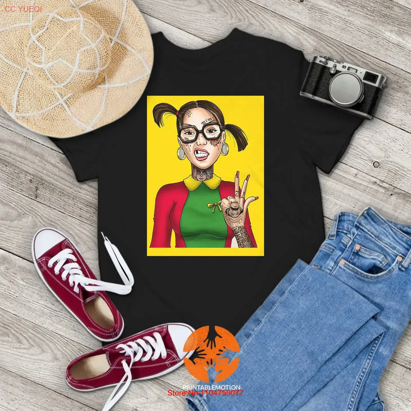 Camiseta vintage La Chilindrina Toxica Loteria Mexican para ti y tu familia, camiseta vintage lavada para uso diario, para hombre