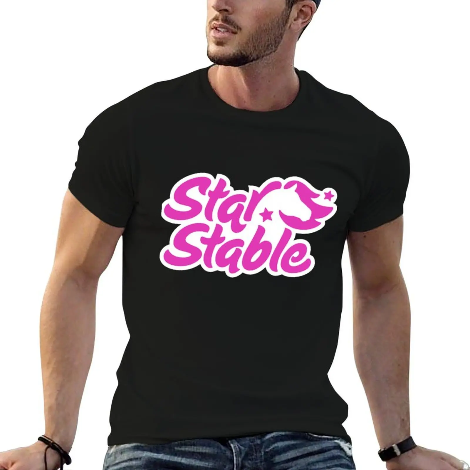 Two Star s T-Shirt Man t-shirt hippie clothes men graphic t shirts