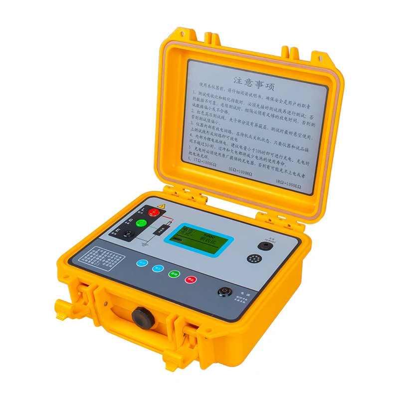 XHJY925S Pengukuran Otomatis Generator Pendingin Air Internal Penguji Resistansi Isolasi Digital