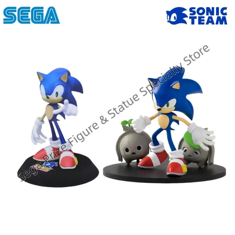 Sega En Stock Caja Original Garage Kit Modelo Sonic Satam Personajes Clásicos de Anime de Sonic Figura de Acción Coleccionable Original Estatua