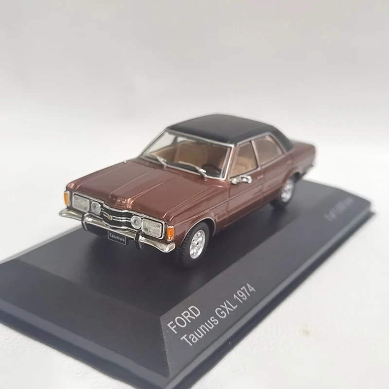 

Модель автомобиля из сплава FORD TAUNUS GXL 1974 в масштабе 1:43, коллекционная игрушка, Сувенирные игрушки, автомобили