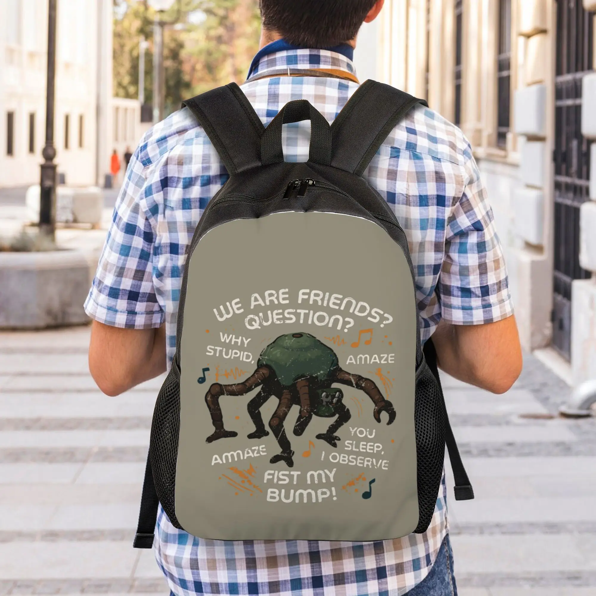 Back to school season Sturdy Shoulder Project Hail Mary 9 Knapsack  Ladies College Bag Backpack
