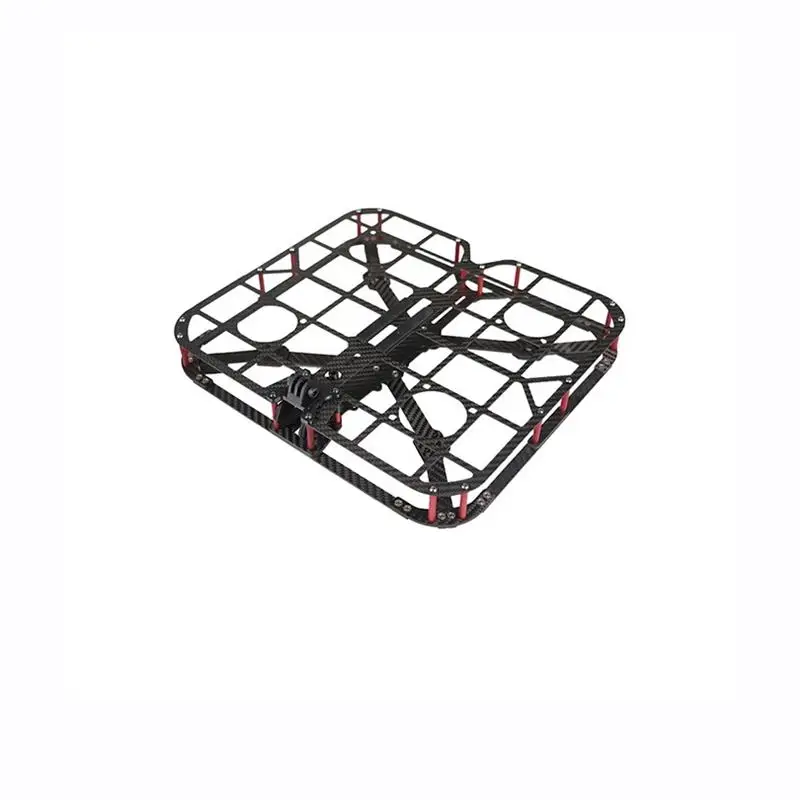 

Q4 5inch 230MM Full Carbon Fiber Frame with Anti-collision Protection Ring, Duct Frame for FPV Multirotor, 2212 Brushless Motors