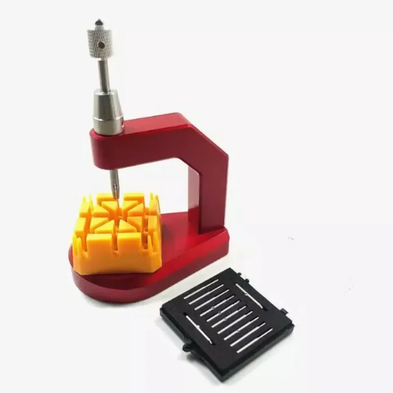 watch repair tool, metal multi-purpose tape remover, strap adjuster, meter adjuster strap remover, with SKD61 punch