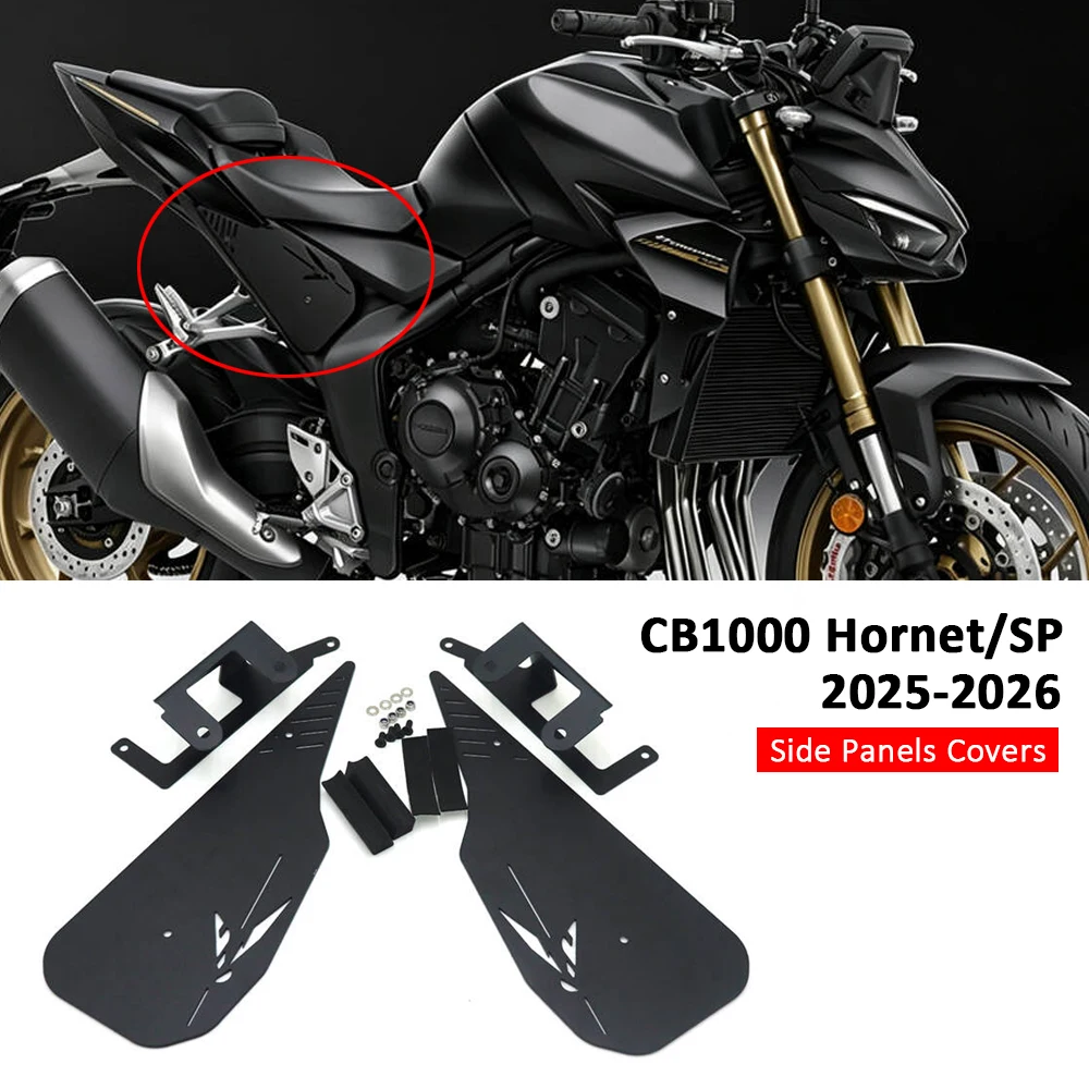 Motorcycle Rear Infill Panel CB 1000 Hornet Frame Side Fairing Protector Cover Decorative Plate For Honda CB1000 HORNET/SP 2025-