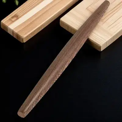 Ergonomic Chicken Wing Wood Rolling Pin Small Size for Dough Rolling Pasta Cookies Pie Pizza Fondant Non Stick Baking Essential