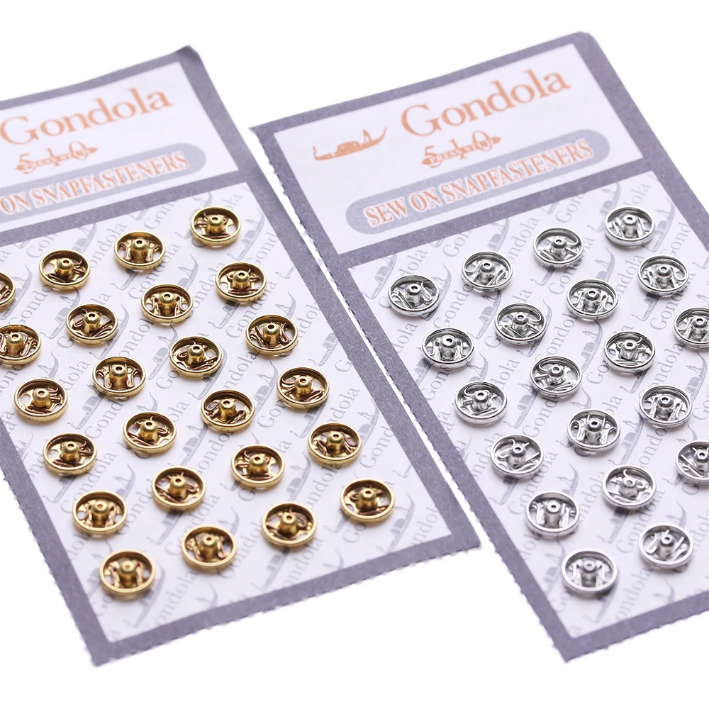 Mini bouton en métal invisible pour vêtements beurre, accessoires de couture, 1/6, 5mm, 24 pièces