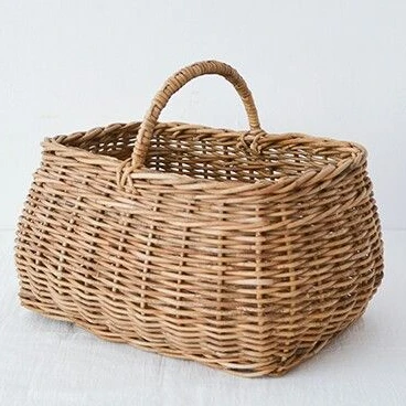 Home Storage Gift Christmas Wicker Woven Small Wicker Hamper Willow Wicker Gift Storage Basket