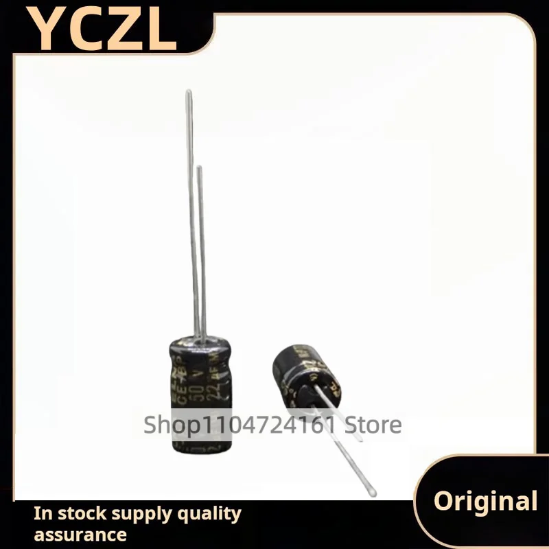 20PCS Brand new original RBD 50v22uF CE-BP infinite audio fever electrolytic capacitor 6.3*11