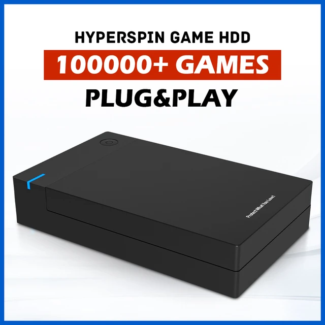 Hyperspin Protable 4T/8T/12T External Game Hard Drive Disk 