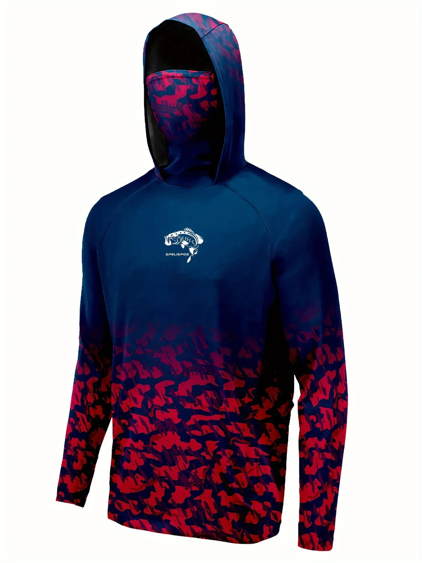 2026 Summer New Style Men's Long-Sleeved Hooded Jacket with 3D Pattern Printing - Lightweight Breathable and Comfortable