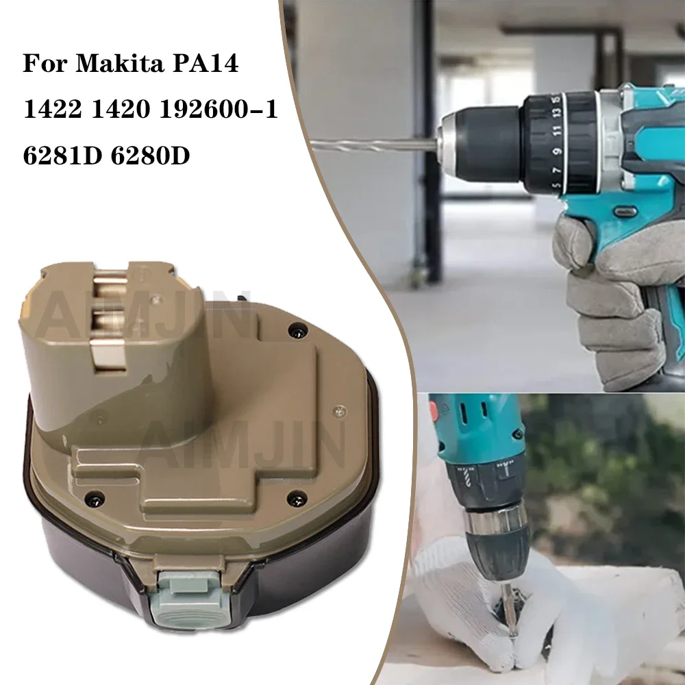 Аккумулятор для Makita PA14 14,4 1422 1433 1420-1 6281D 6280D 6337D, 192600 в, А · ч