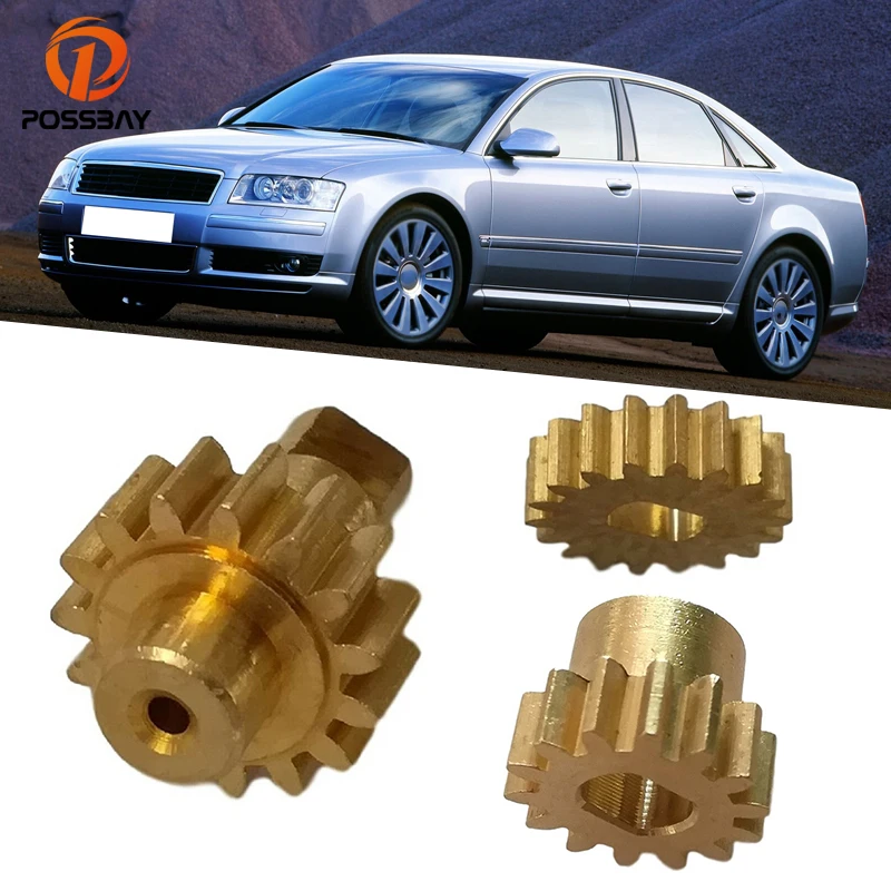 3 Pcs Car Bronze Screen Gears Repair Kit for Audi A8 S8 2003-2010 Mechanism Replacement Sockets 4E0857273D Auto Accessories