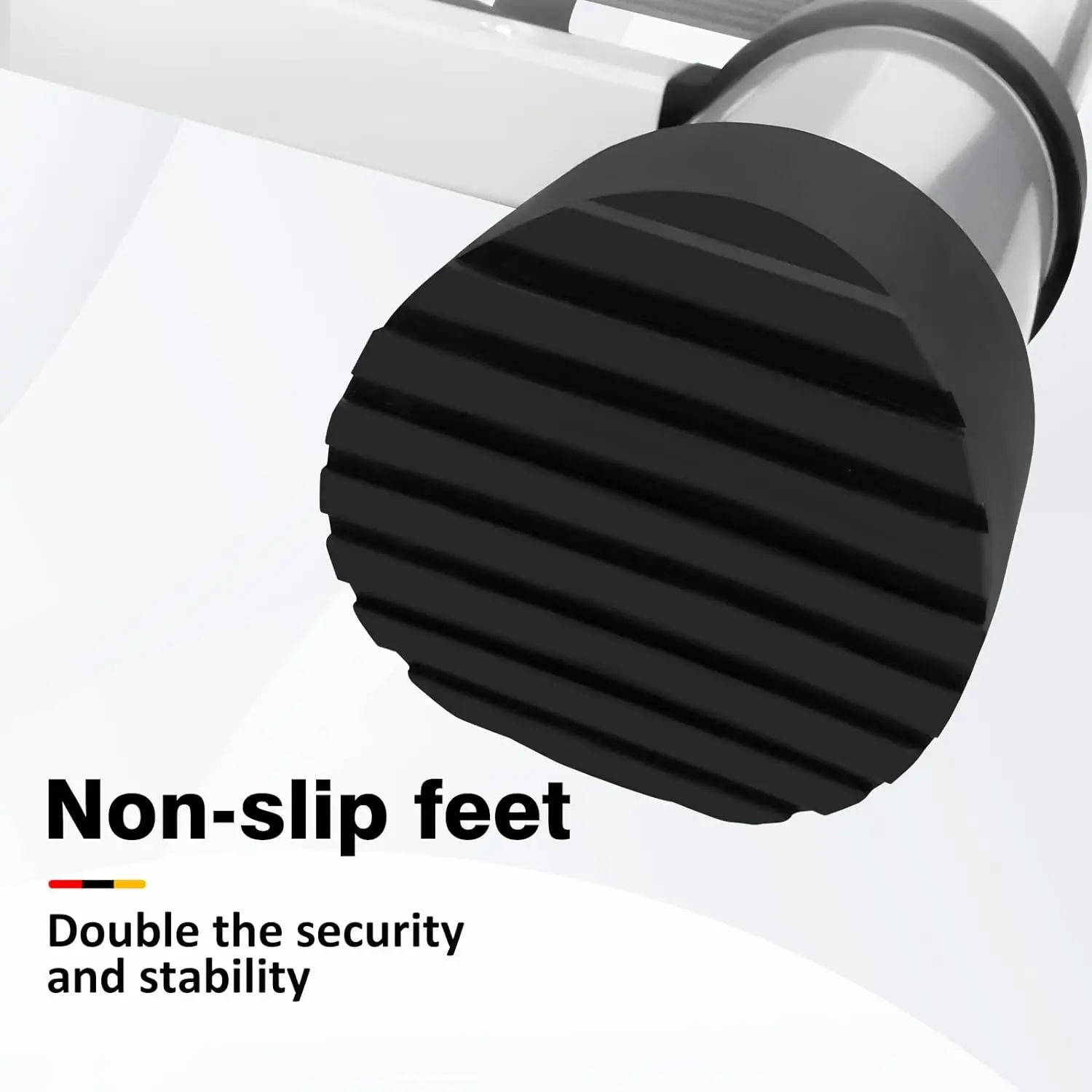 2.6M Telescopic บันไดพับอเนกประสงค์อลูมิเนียมขยายบันได LOFT บันไดขยาย Telescoping บันไดพับบันได