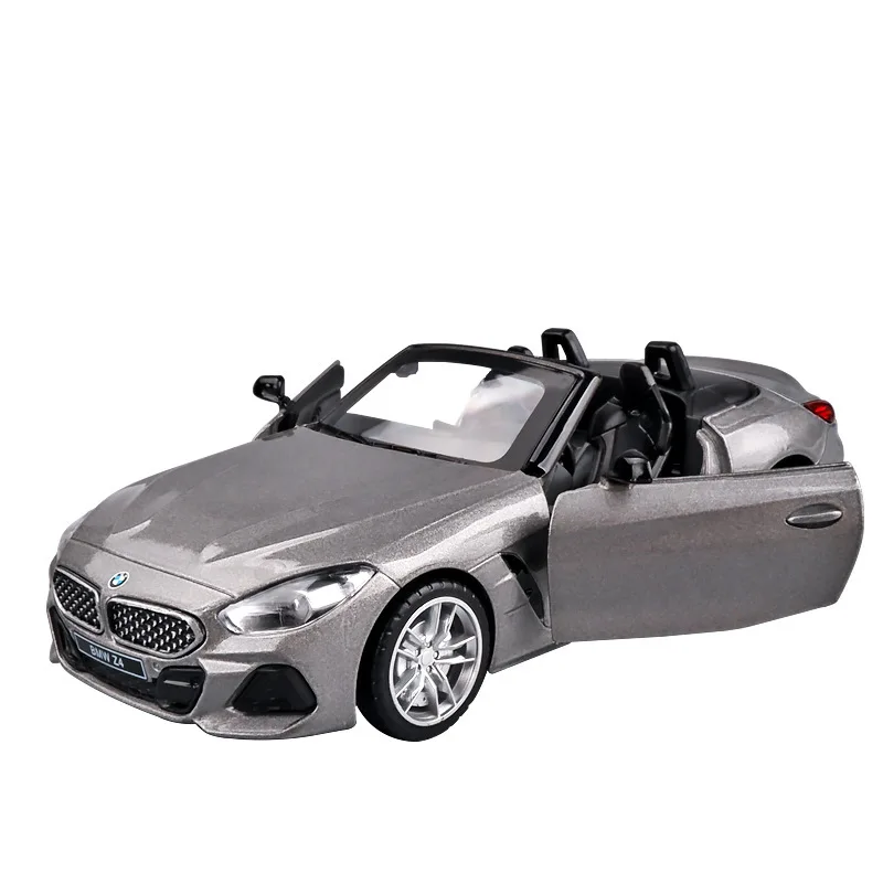 1:32 BMW Z4 M40i Sports Version Free Wheeling High Light Sport Racing Car Model Toy Diecast Metal Alloy Miniature Replica F100