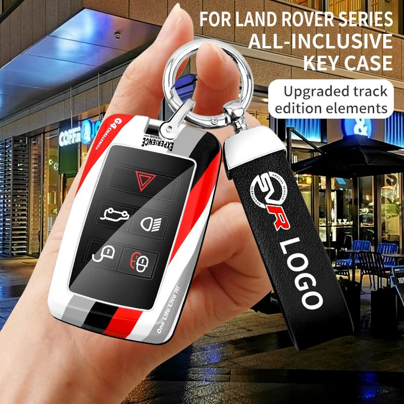 Fashion New  Car Key Case Cover Protection Shell For Land Rover Range Rover Sport Discovery Defender Velar Evoque Accessories