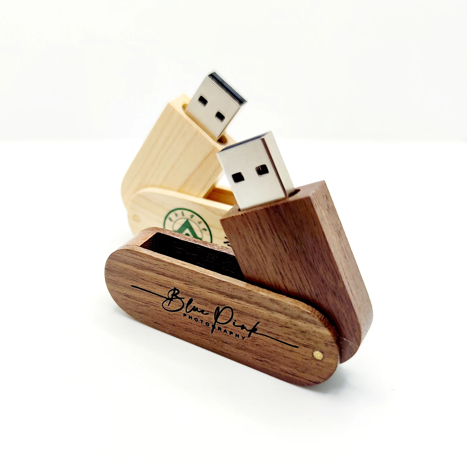 10 шт./партия, деревянные флэш-накопители USB 128, 4 ГБ, 8 ГБ, 16 ГБ, 32 ГБ, 64 ГБ, ГБ