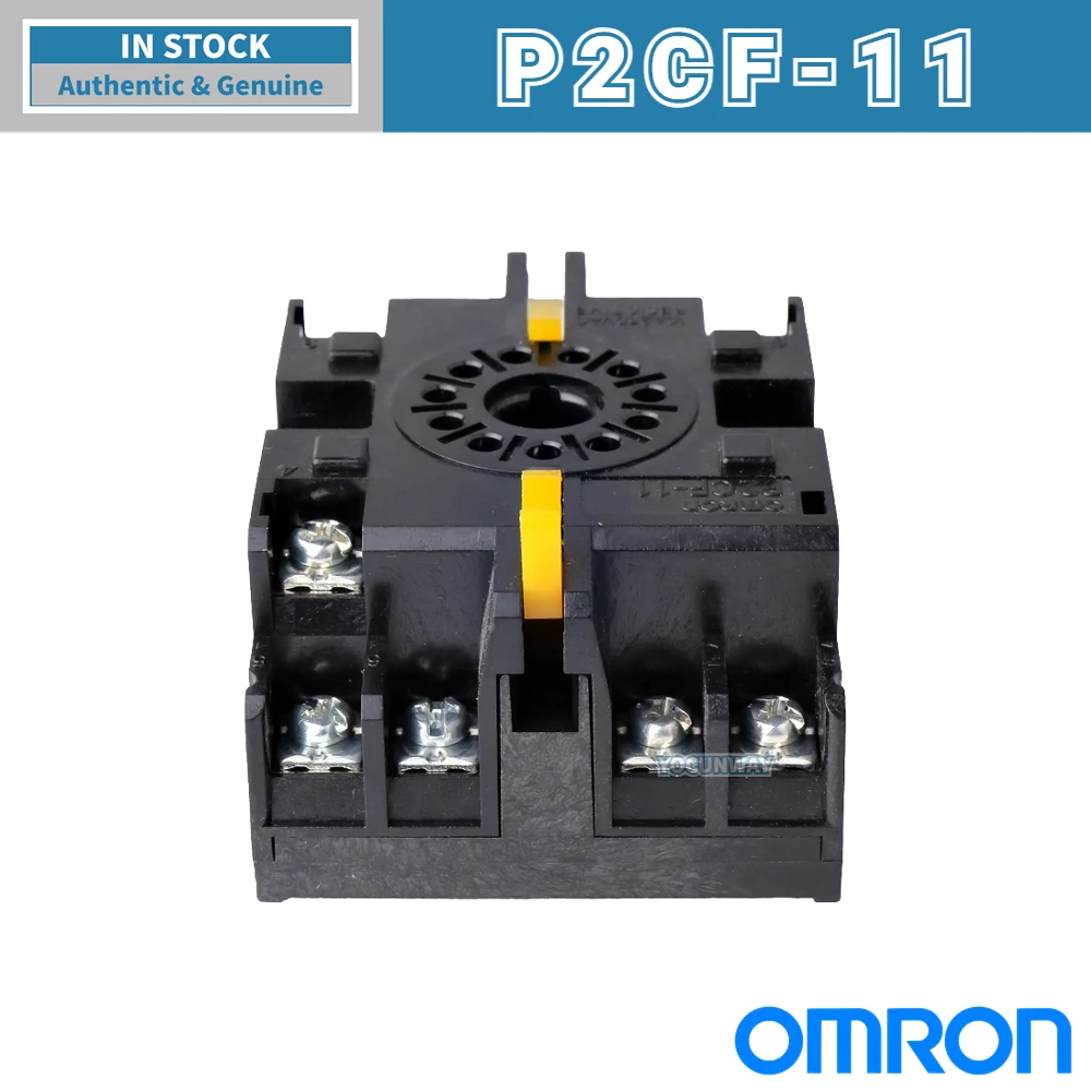 OMRON Authentic Original Connecting Sockets P2CF-11 P2CF-08-E P3G-08 P3GA-11 Compatible with H3BA H3CR E5CN H3CA