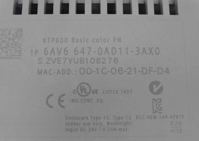 Brand New 6AV6647-0AD11-3AX0 6AV6647 0AD11 3AX0 Touch Screen High Quality Products Fast Delivery