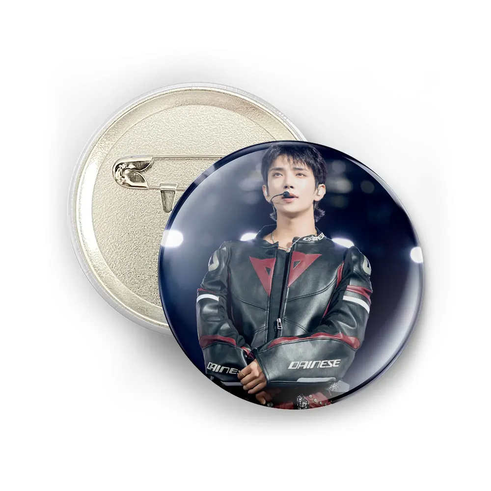 58mm Pin 17 WORLD TOUR NEW Preview Cuts 2 Badge KPOP Brooch Collectible Fashion Accessory for Fans Backpack/T-shirt