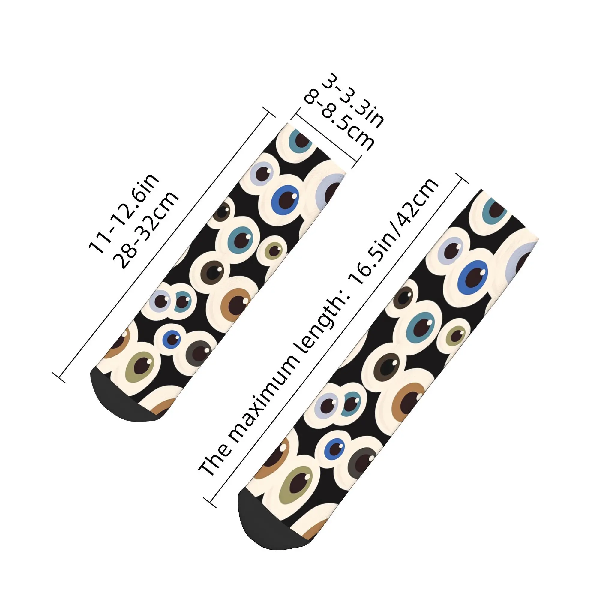oftalmologo, optometrista, optometria, bulbi oculari Calzini Calze Harajuku Calzini per tutte le stagioni Accessori per regali unisex