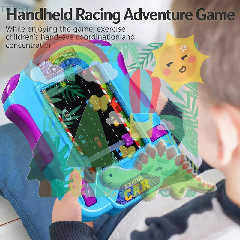 

Неэлектрическая игрушка-модель гоночного автомобиля для детей — портативная приключенческая игрушка для веселого симулирования вождения