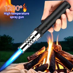 New High Temperature 1300C Spray Gun Personality Creative Written Test Welding Torch Moxibustion Barbecue Metal Gas Lighter