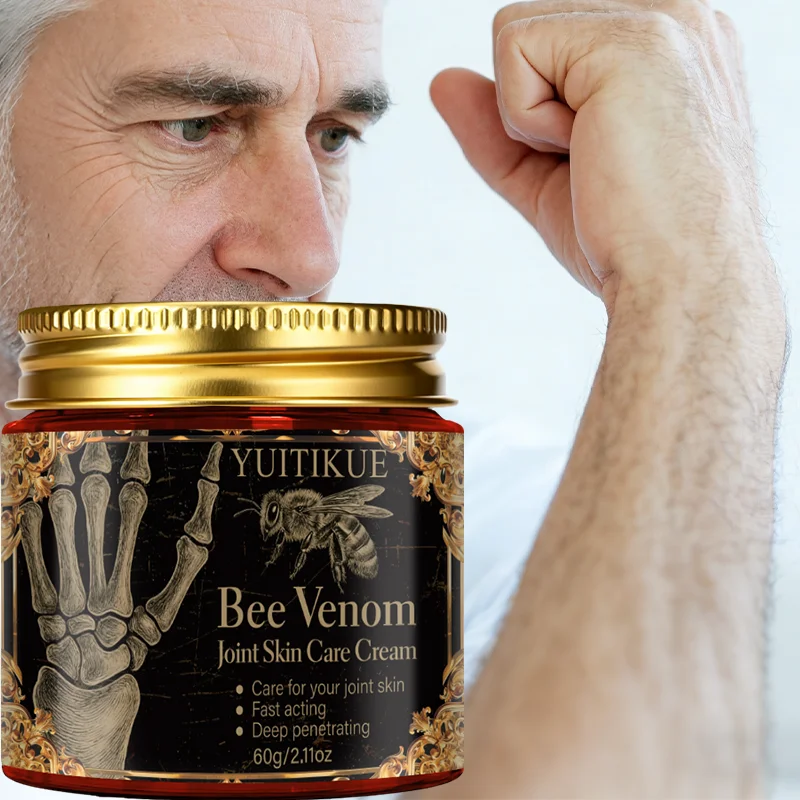 Crema para el cuidado de la piel de las articulaciones con veneno de abeja, penetración profunda de acción rápida, apta para todo tipo de piel 2